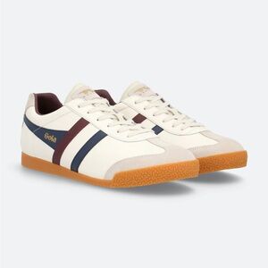 Gola Men's Harrier Classic Leather Vintage Sneaker